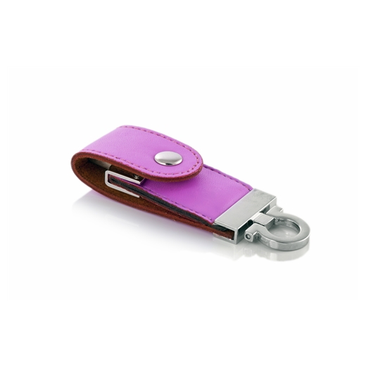 USB STICK IN LEATHER CASE - immagine 3