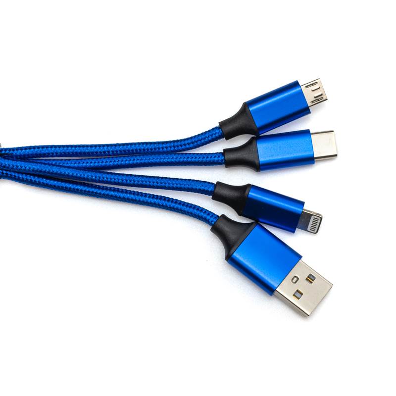 Small charging cable 3 in 1 - round - Image 4