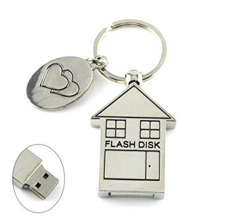 USB KEY RING ''HOUSE''