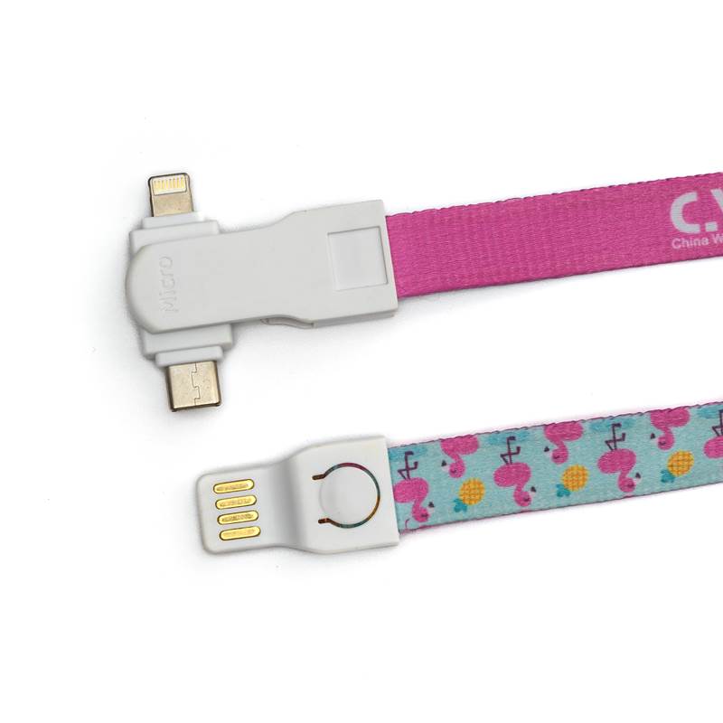 Lanyard with a charging cable - Image 3