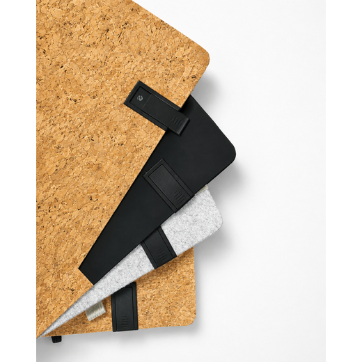 Business set: A5 RPET notebook with cork + USB drive - Image 8